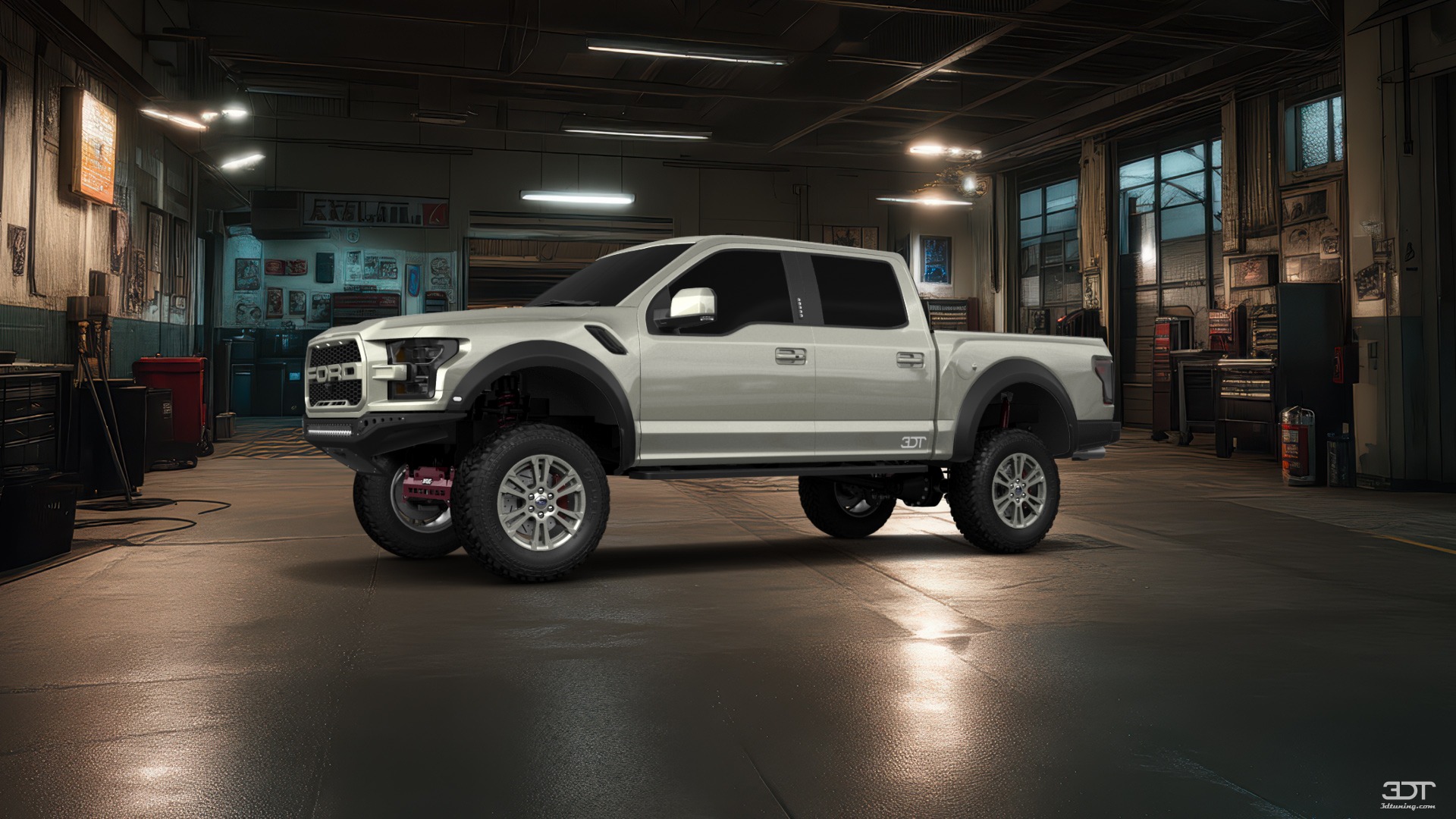 Ford F-150 Raptor 4 Door pickup truck 2017 tuning