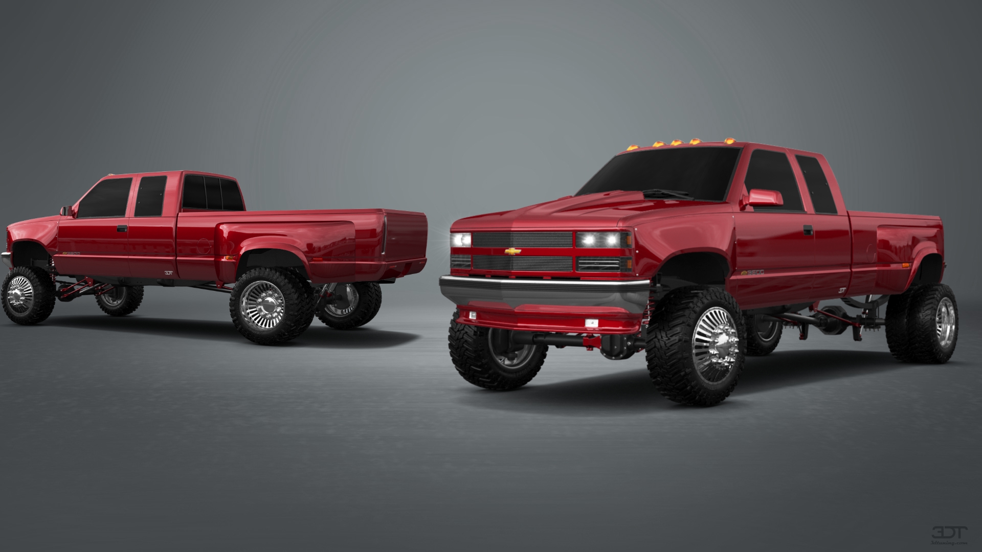 Chevrolet K3500 Extended Cab Pickup Truck 1988 tuning