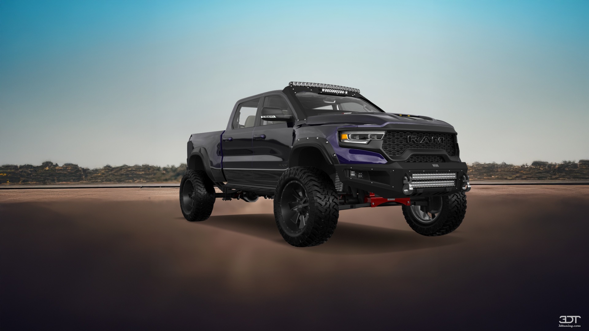 Dodge Ram 1500 TRX 4 Door pickup truck 2021 tuning