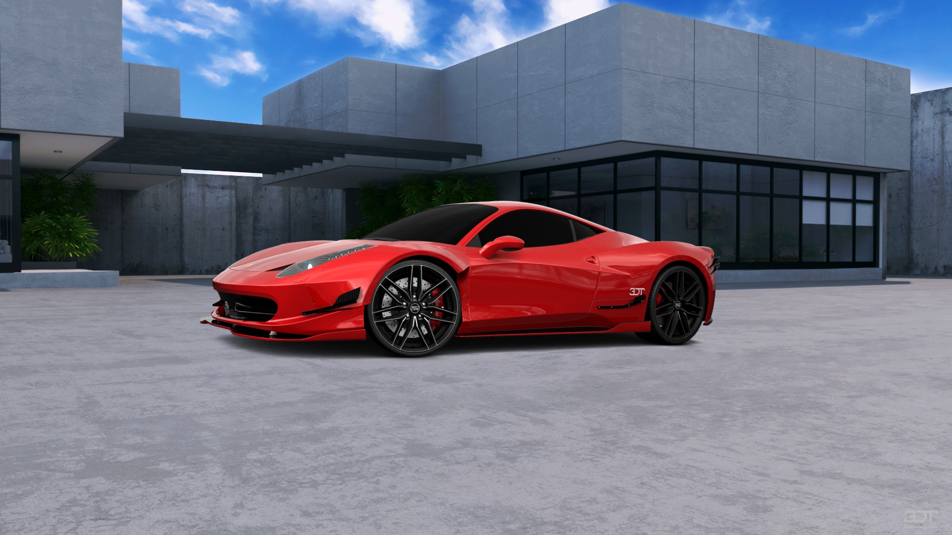 Ferrari 458 Italia 2 door spider 2010 tuning