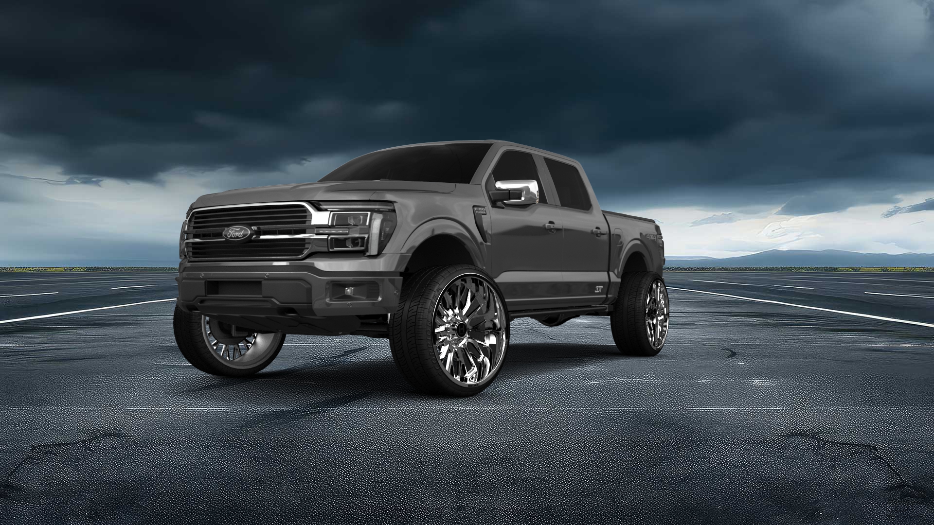 Ford F-150 SuperCrew 4 Door pickup truck 2024 Images