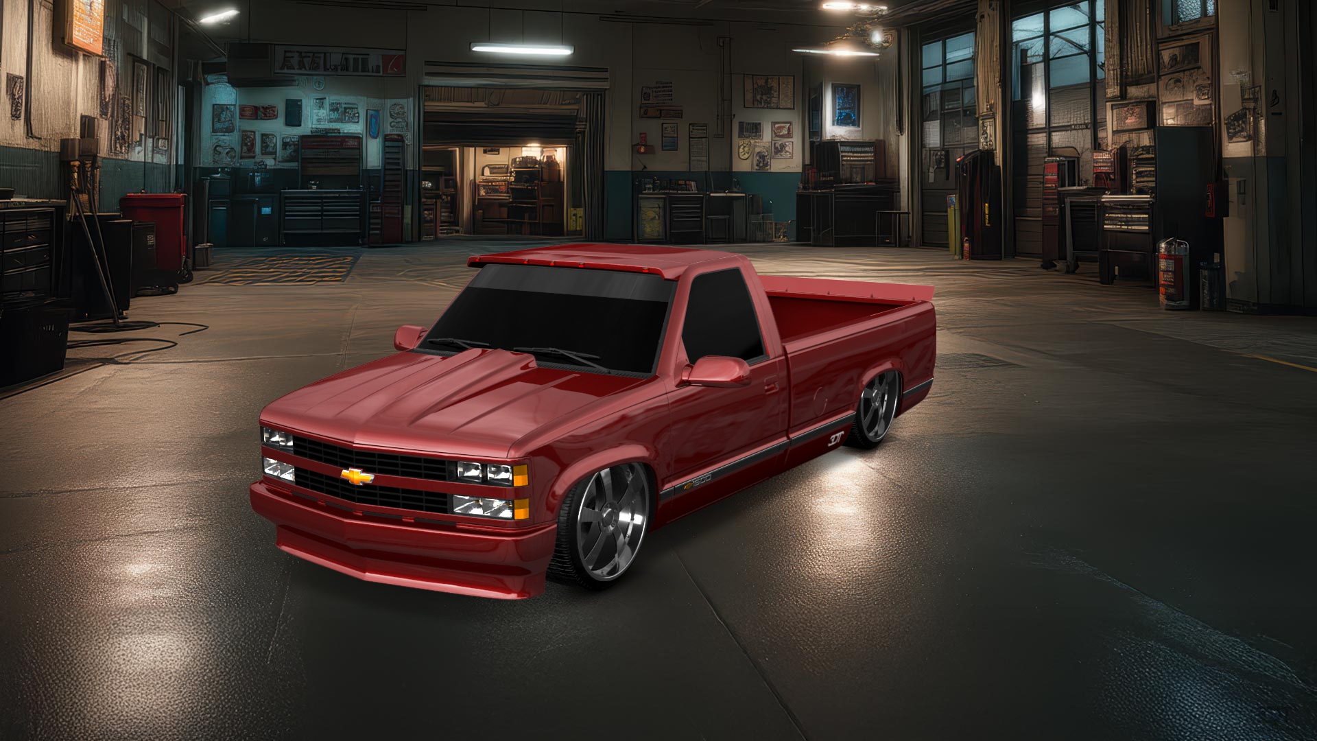 Chevrolet K1500 Regular Cab Fleetside Pickup 1988 tuning