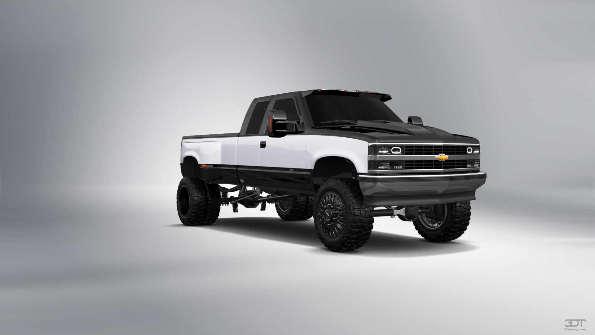 Chevrolet K3500 Extended Cab Pickup Truck 1988