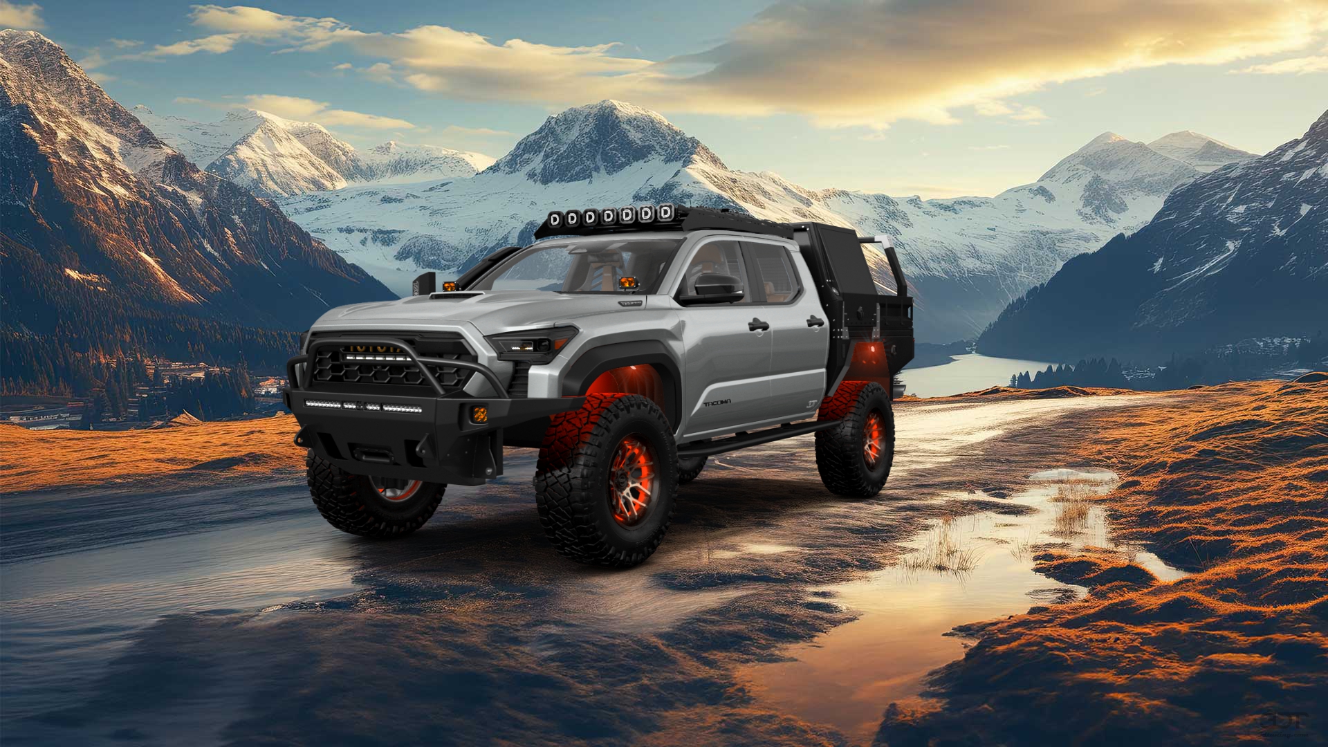 Toyota Tacoma Crew Cab 4 Door pickup truck 2024 tuning