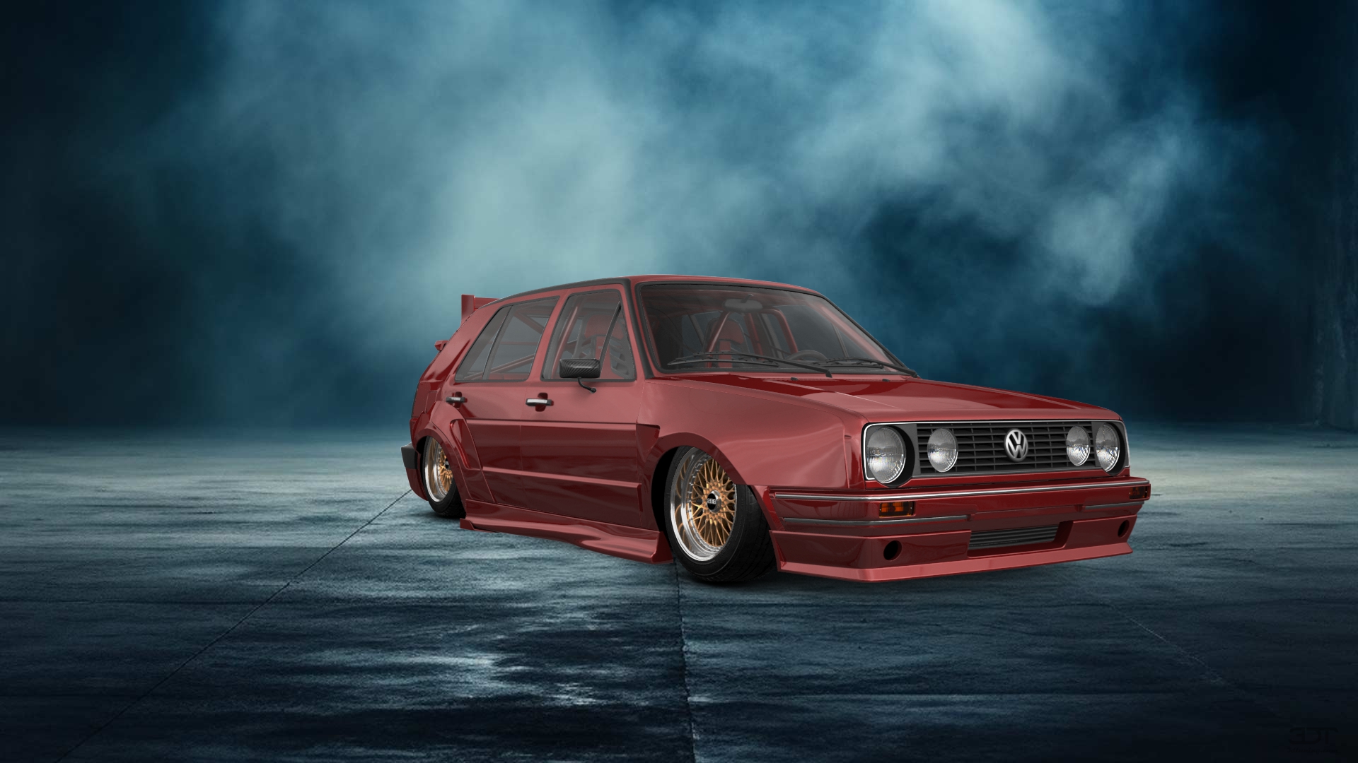 Volkswagen Golf Mk2 5 Door Hatchback 1983 tuning