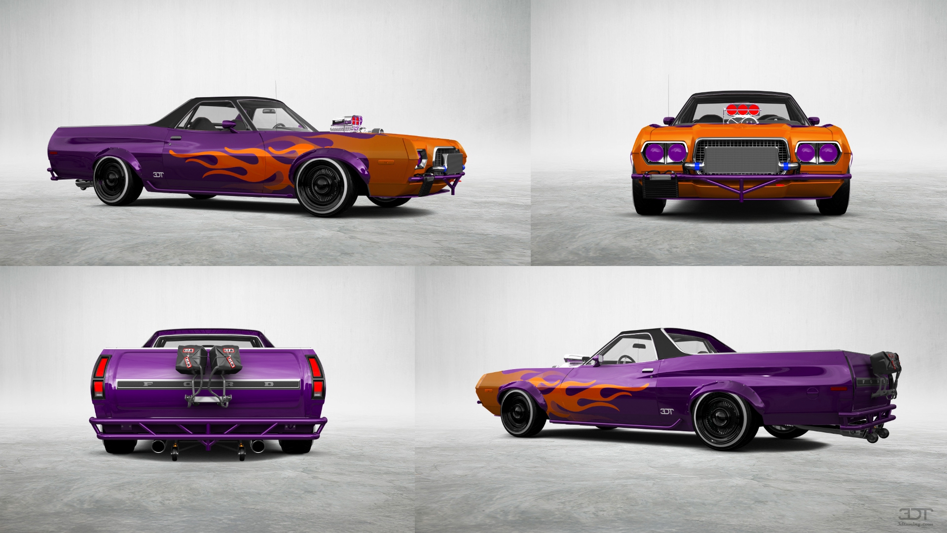 Ford Ranchero 2 Door Coupe 1972 tuning