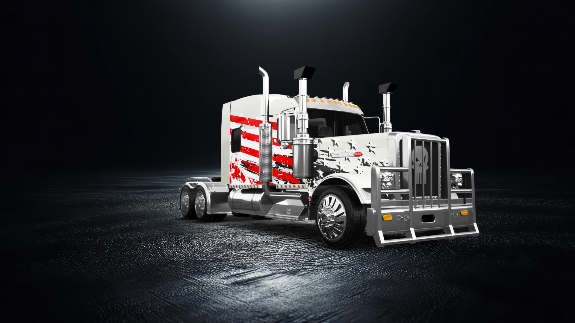 Peterbilt 589 Sleeper Cab Truck 2024 tuning