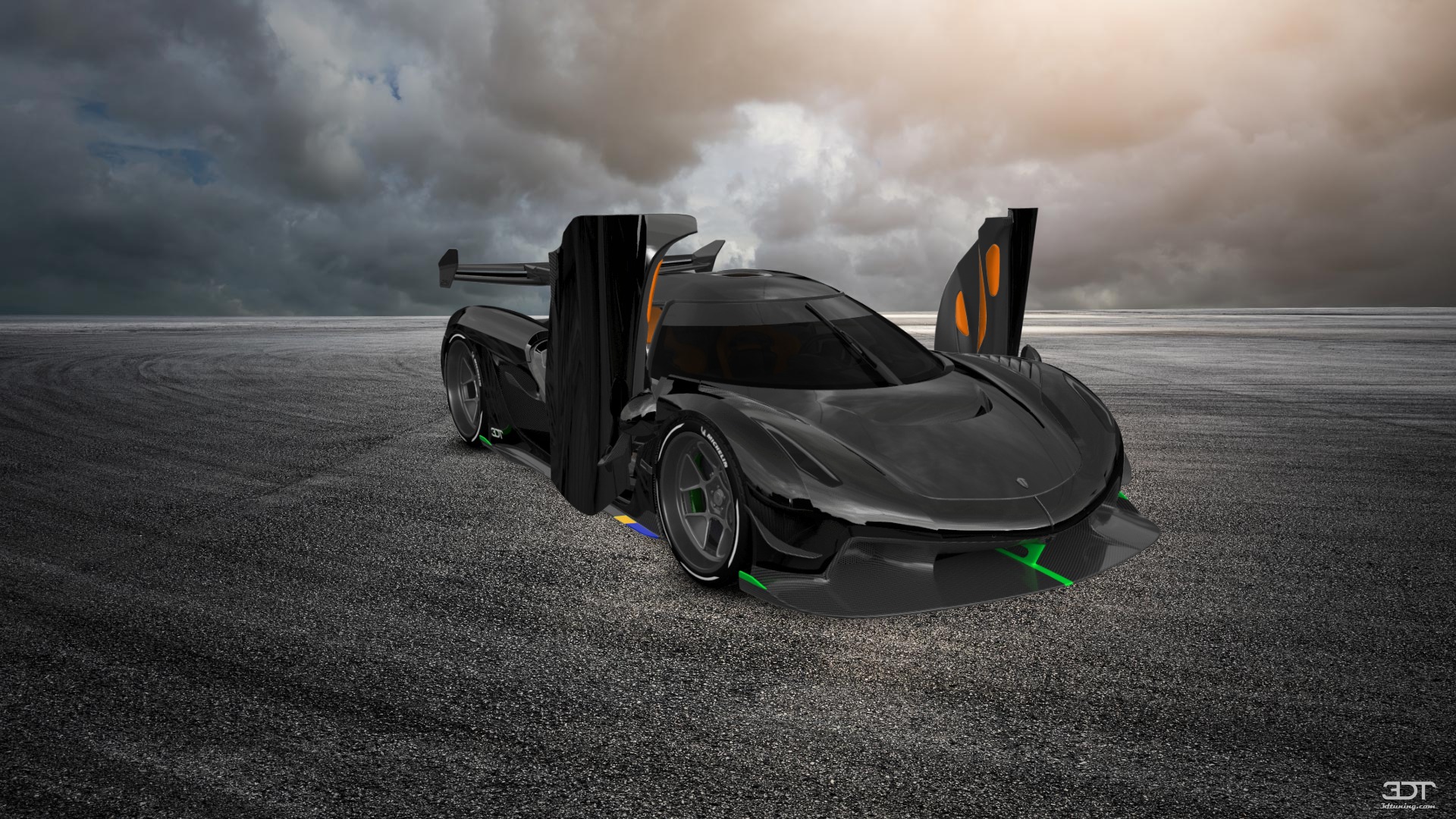 Koenigsegg Jesko 2 door targa top 2020