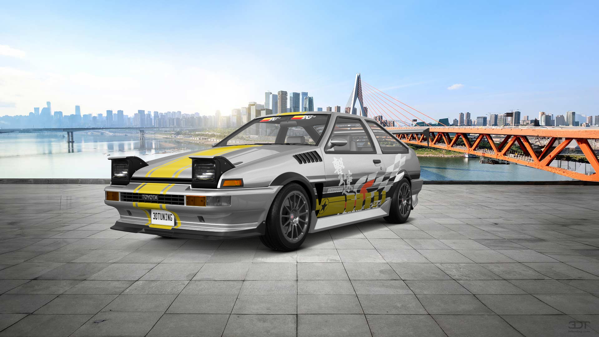 Toyota AE86 3 Door Hatchback 1985 tuning