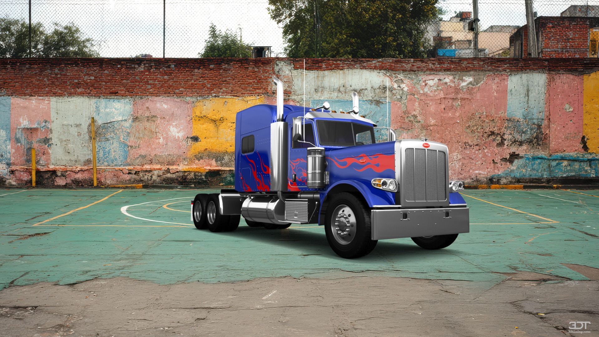 Peterbilt 389 Sleeper Cab Truck 2016 tuning