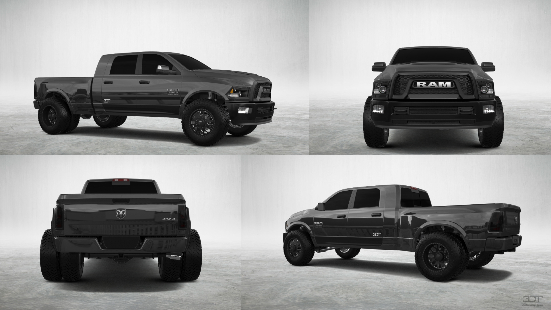 Dodge Ram 3500 4 Door Truck 2014