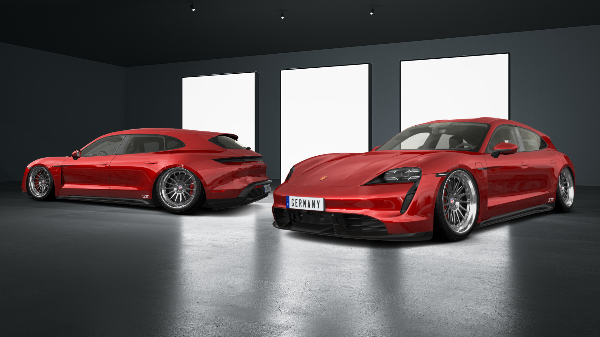 Porsche Taycan Sport Turismo Shooting Brake 2019 tuning