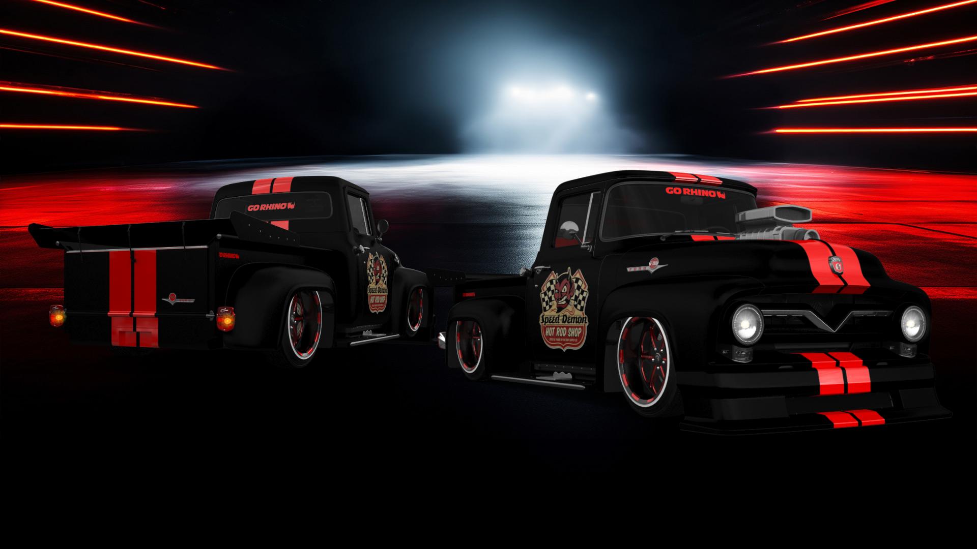 Ford F-100 2 Door truck 1956