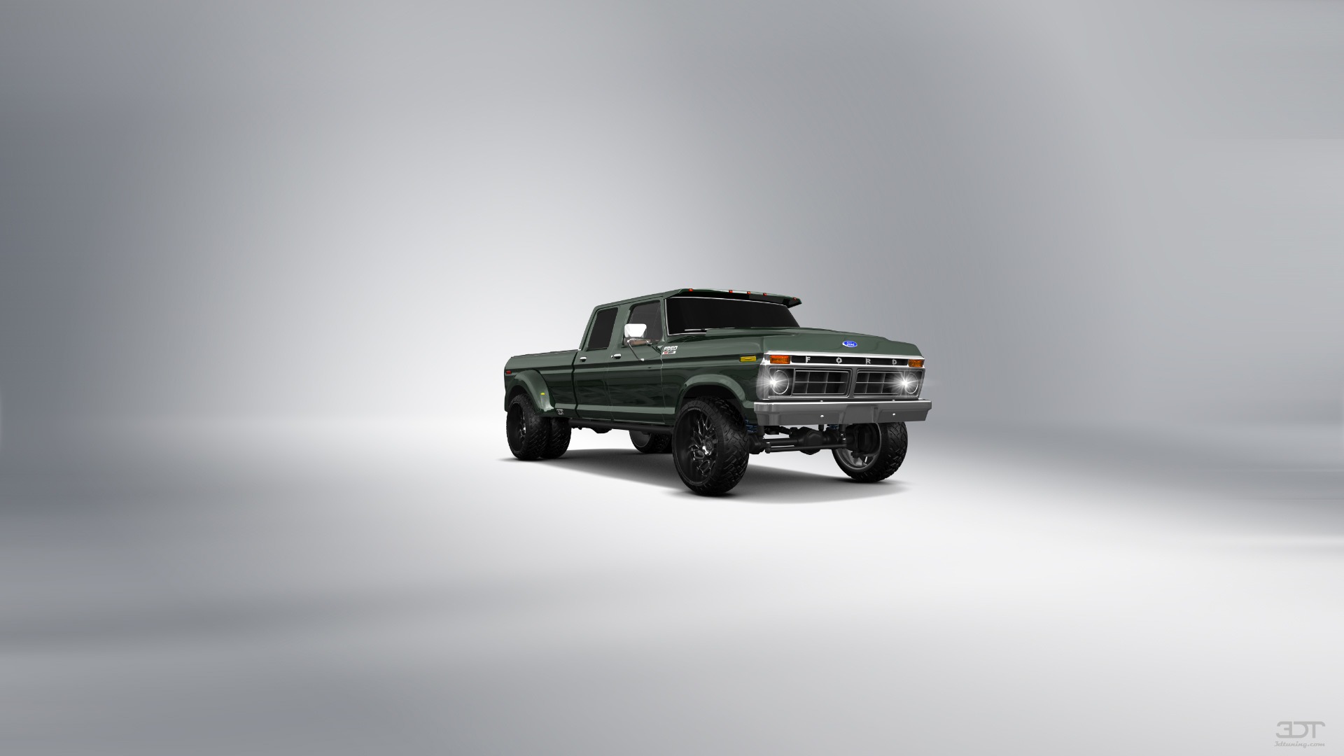 Ford F-350 Dually 4 Door pickup truck 1973