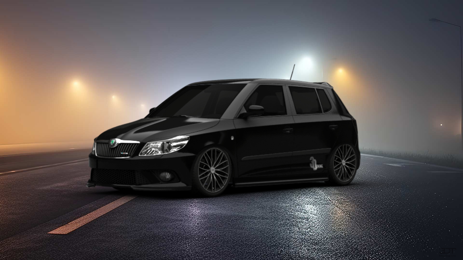 Skoda Fabia 5 Door Hatchback 2011 tuning