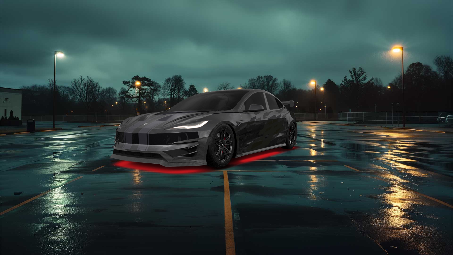 Tesla Model 3 4 Door Saloon 2023 tuning