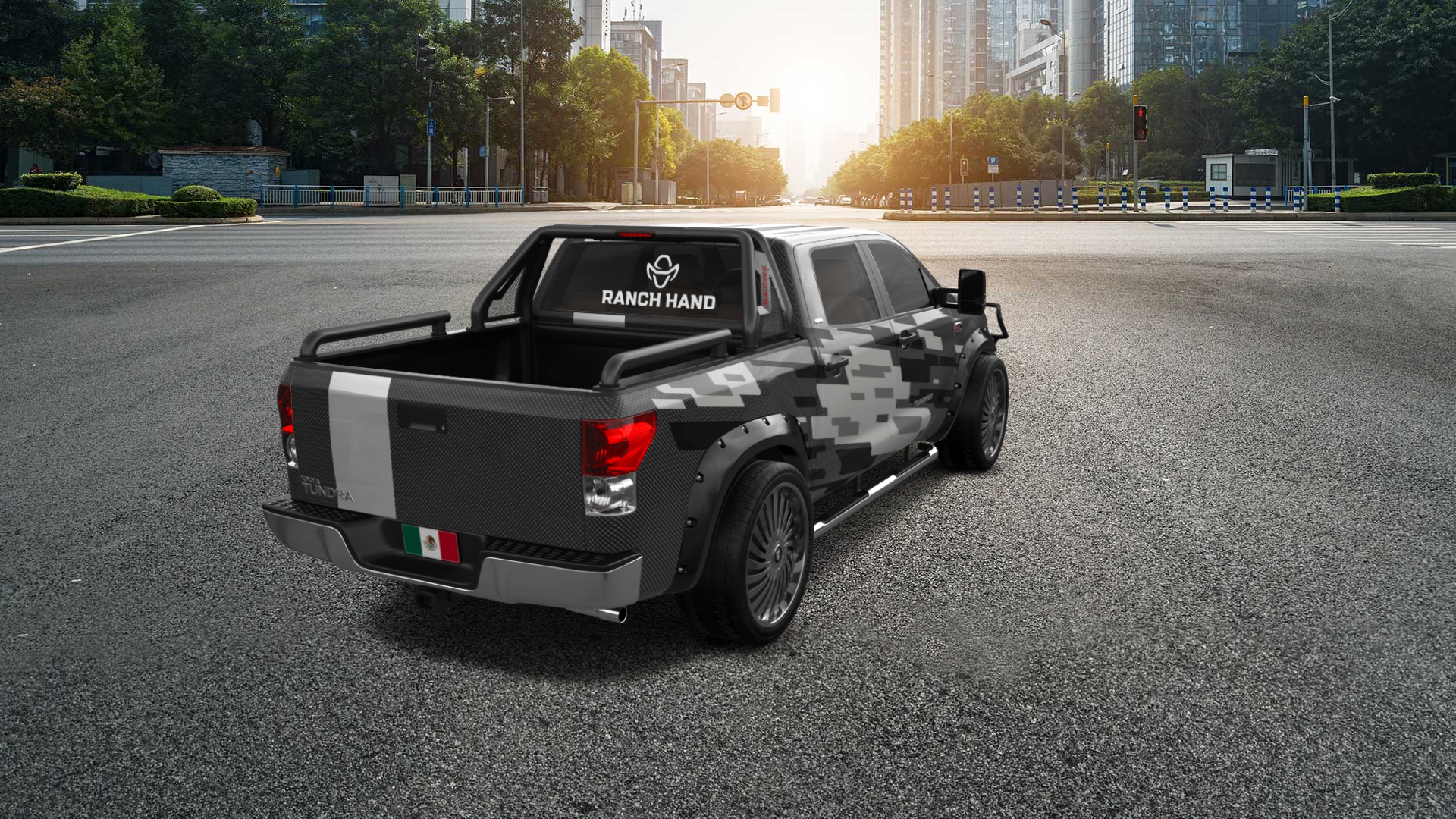 Toyota Tundra 5.5 ft box 4 Door pickup truck 2007 tuning