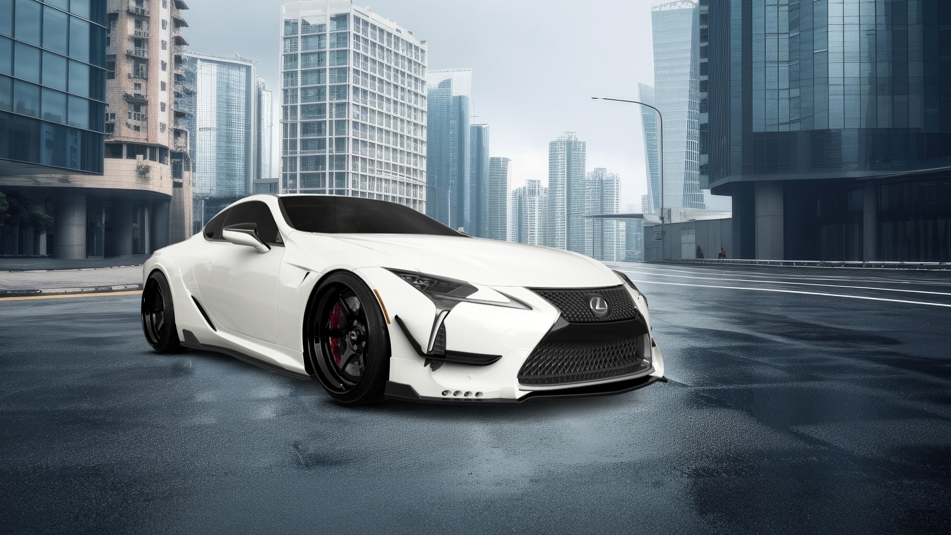 Lexus LC500 2 door fastback coupe 2017