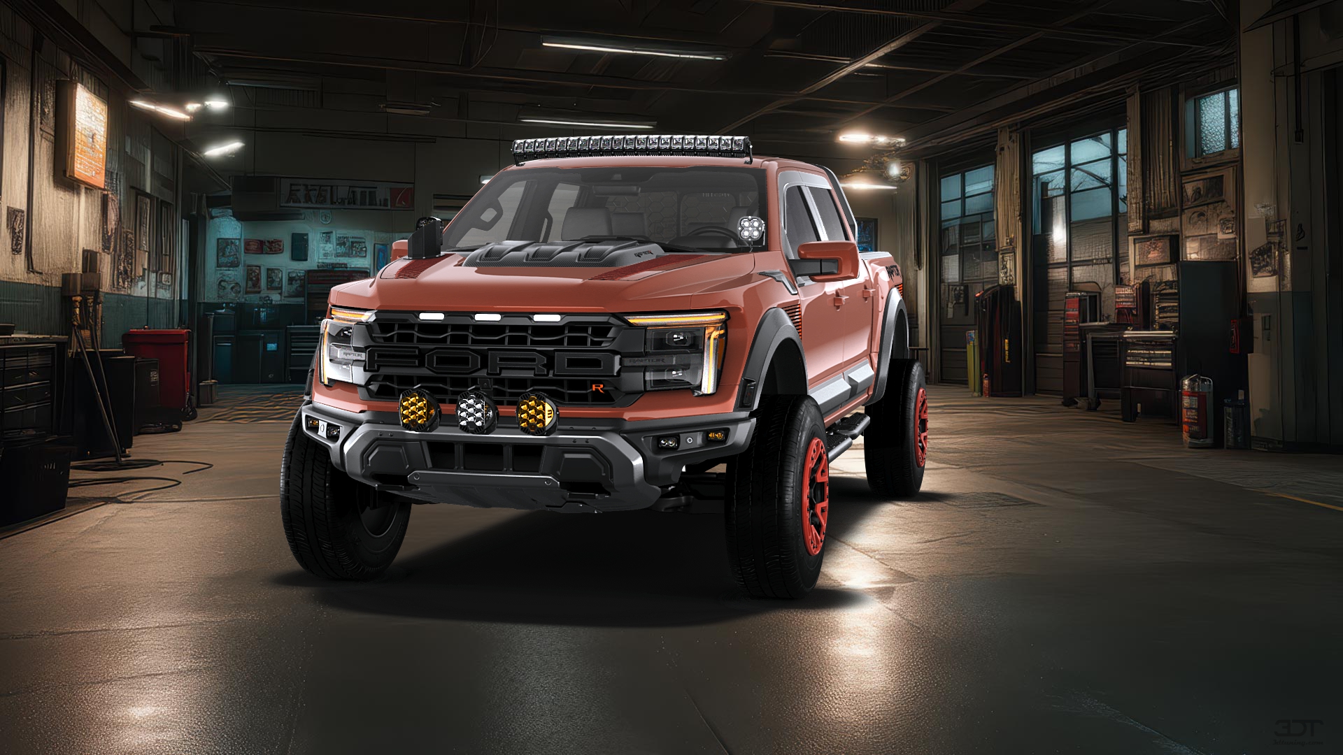 Ford F-150 Raptor 4 Door pickup truck 2024 tuning