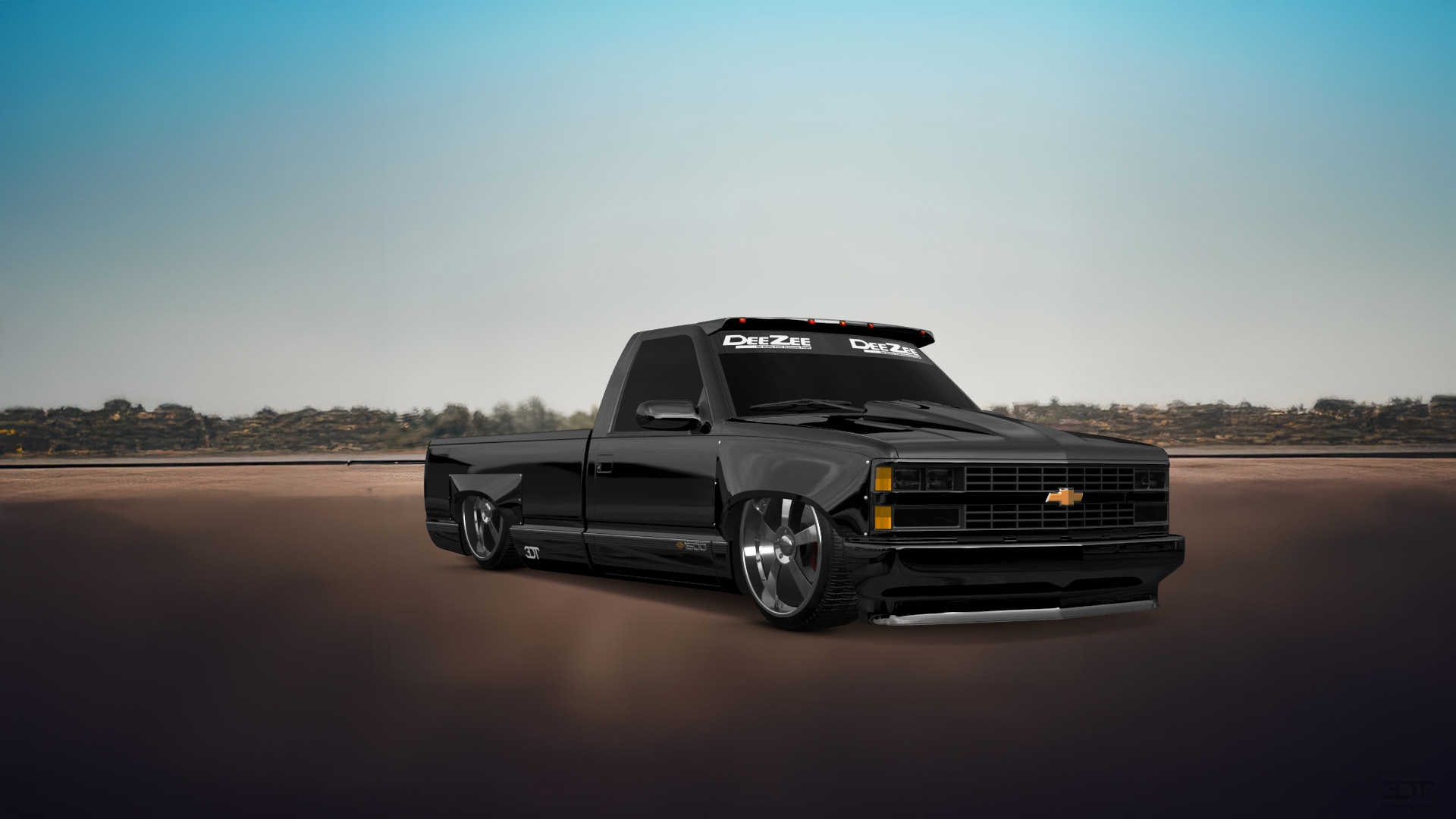 Chevrolet K1500 Regular Cab Fleetside Pickup 1988