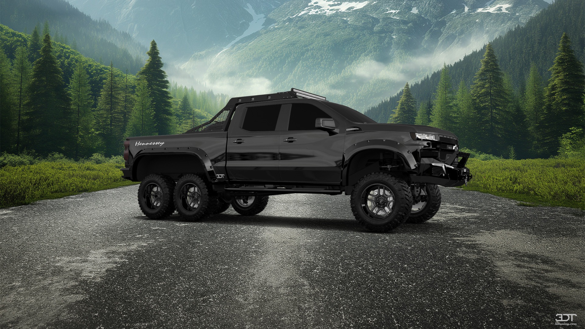 Chevrolet Silverado Hennessey Goliath 6X6 Truck 2020