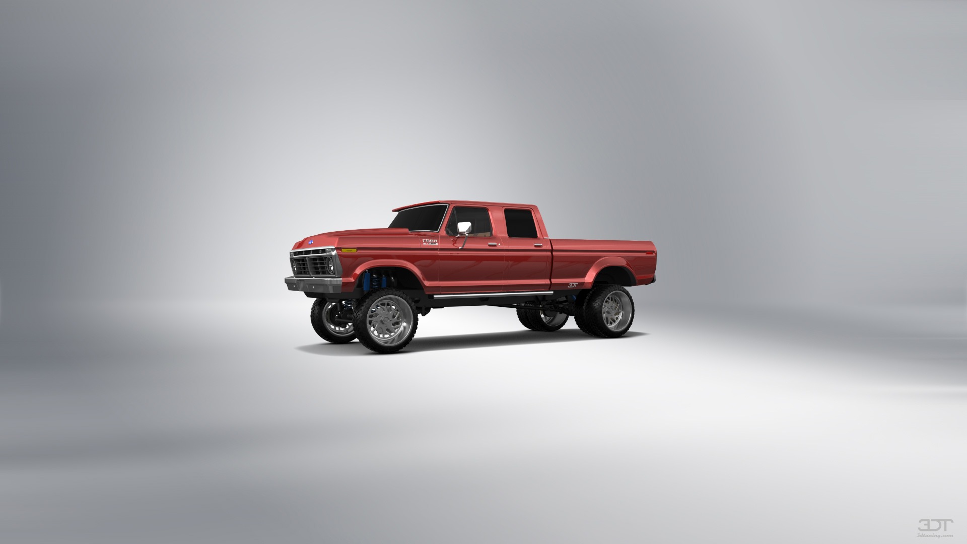 Ford F-350 Dually 4 Door pickup truck 1973