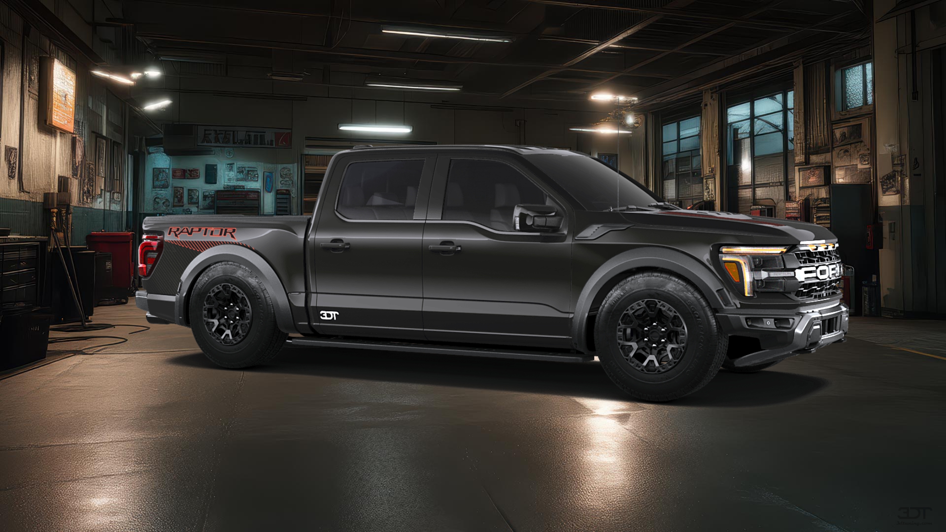 Ford F-150 Raptor 4 Door pickup truck 2024 Images