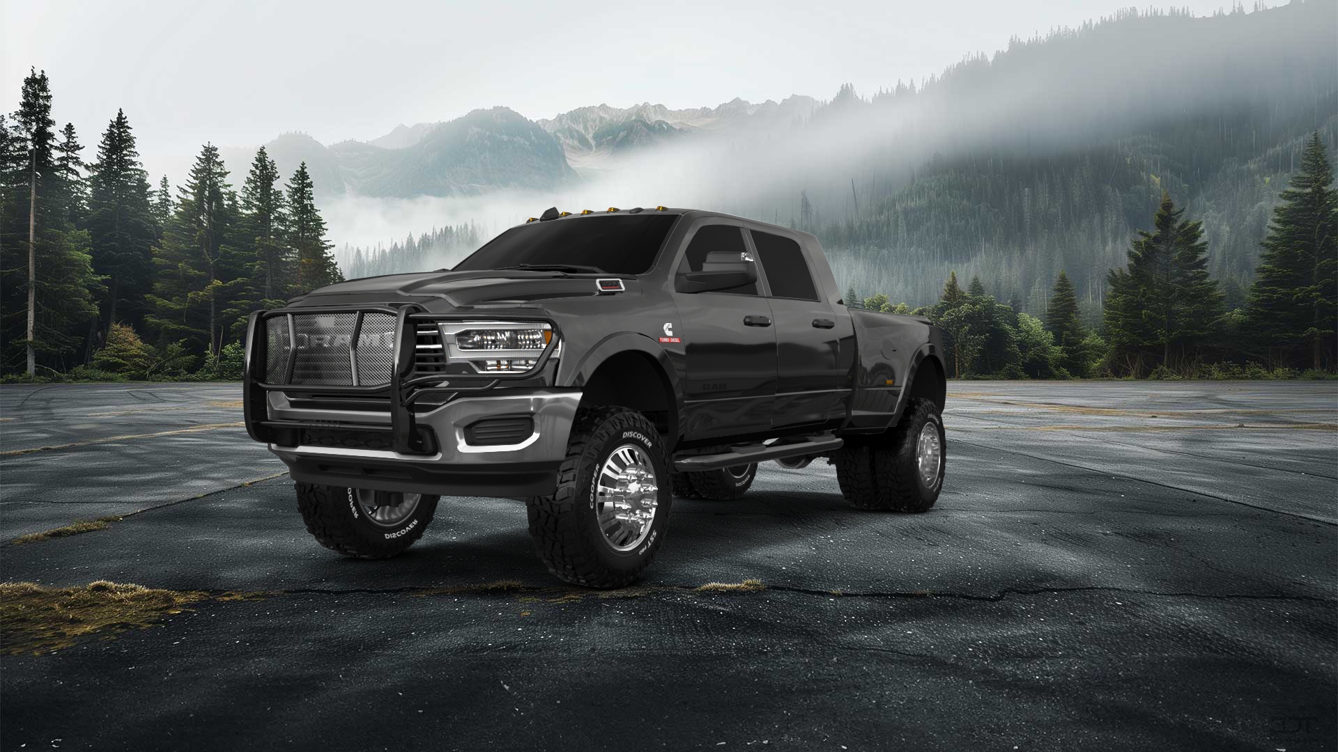 Dodge Ram 3500 4 Door pickup truck 2020 tuning