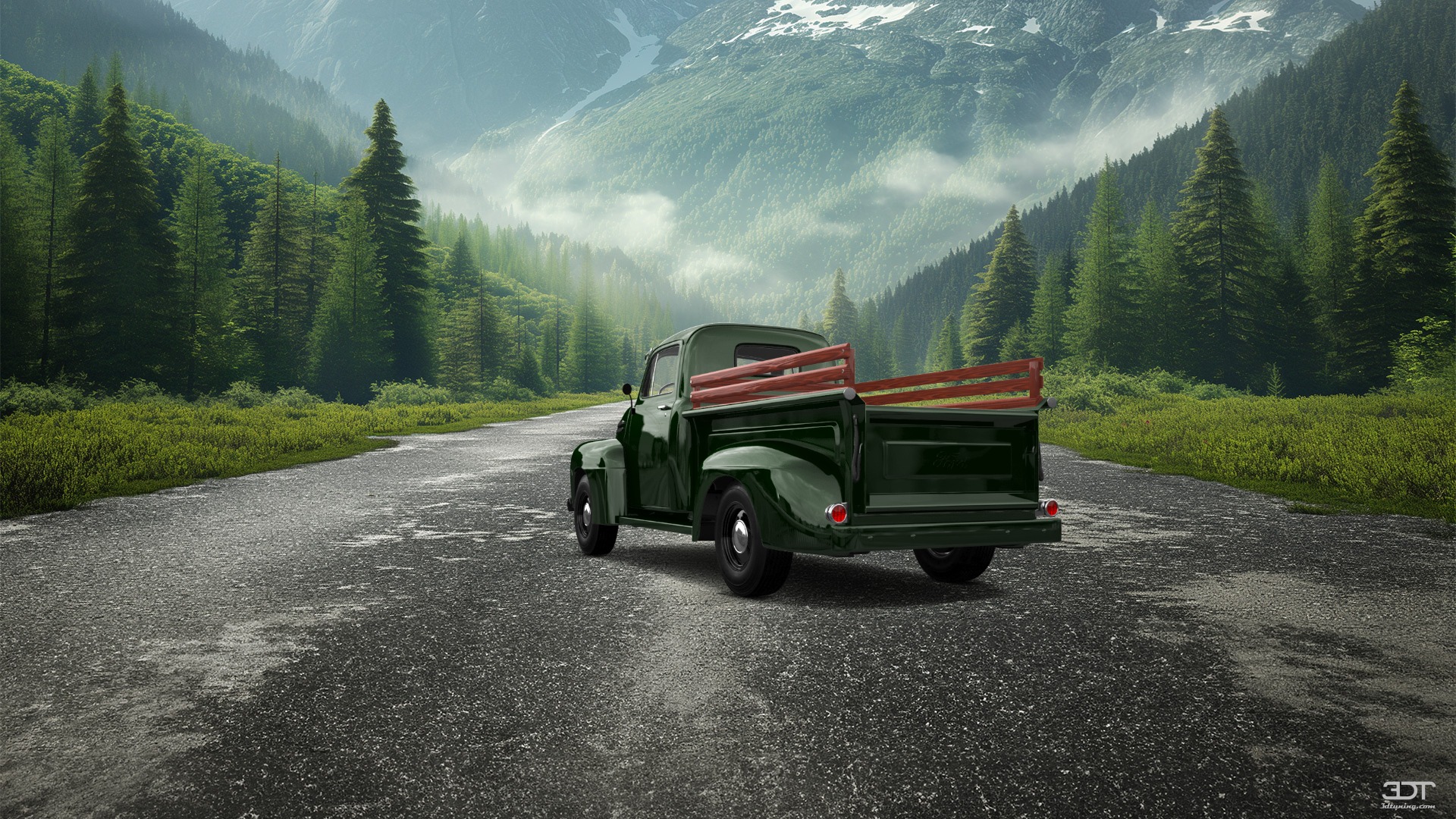 Ford F1 2 Door pickup truck 1949