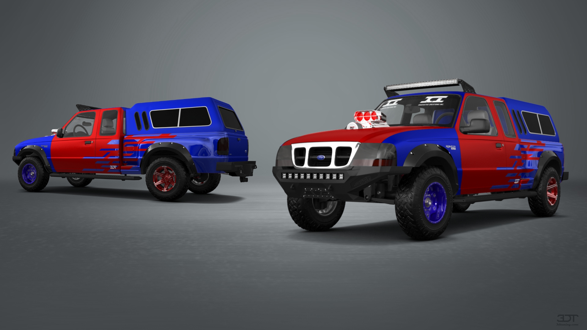 Ford Ranger Flareside 2 Door pickup truck 1998 tuning