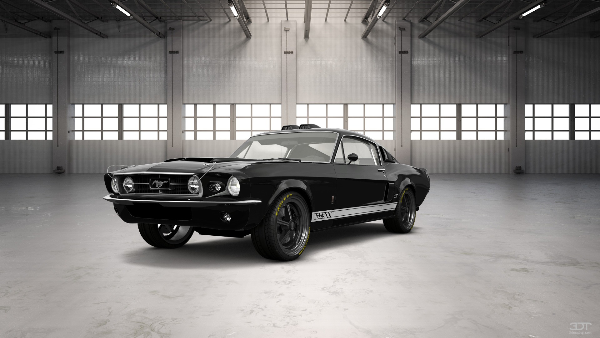 Mustang GT500 2 Door Coupe 1968 tuning