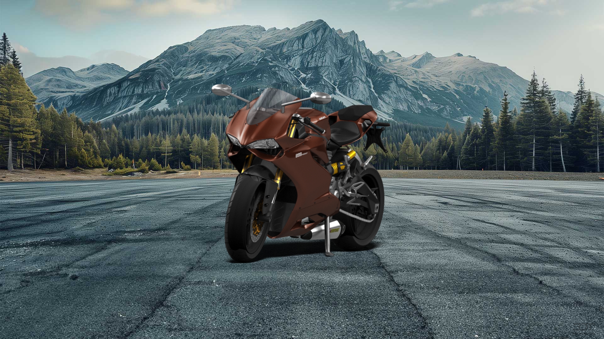Ducati 899 Panigale Sport Bike 2015 tuning