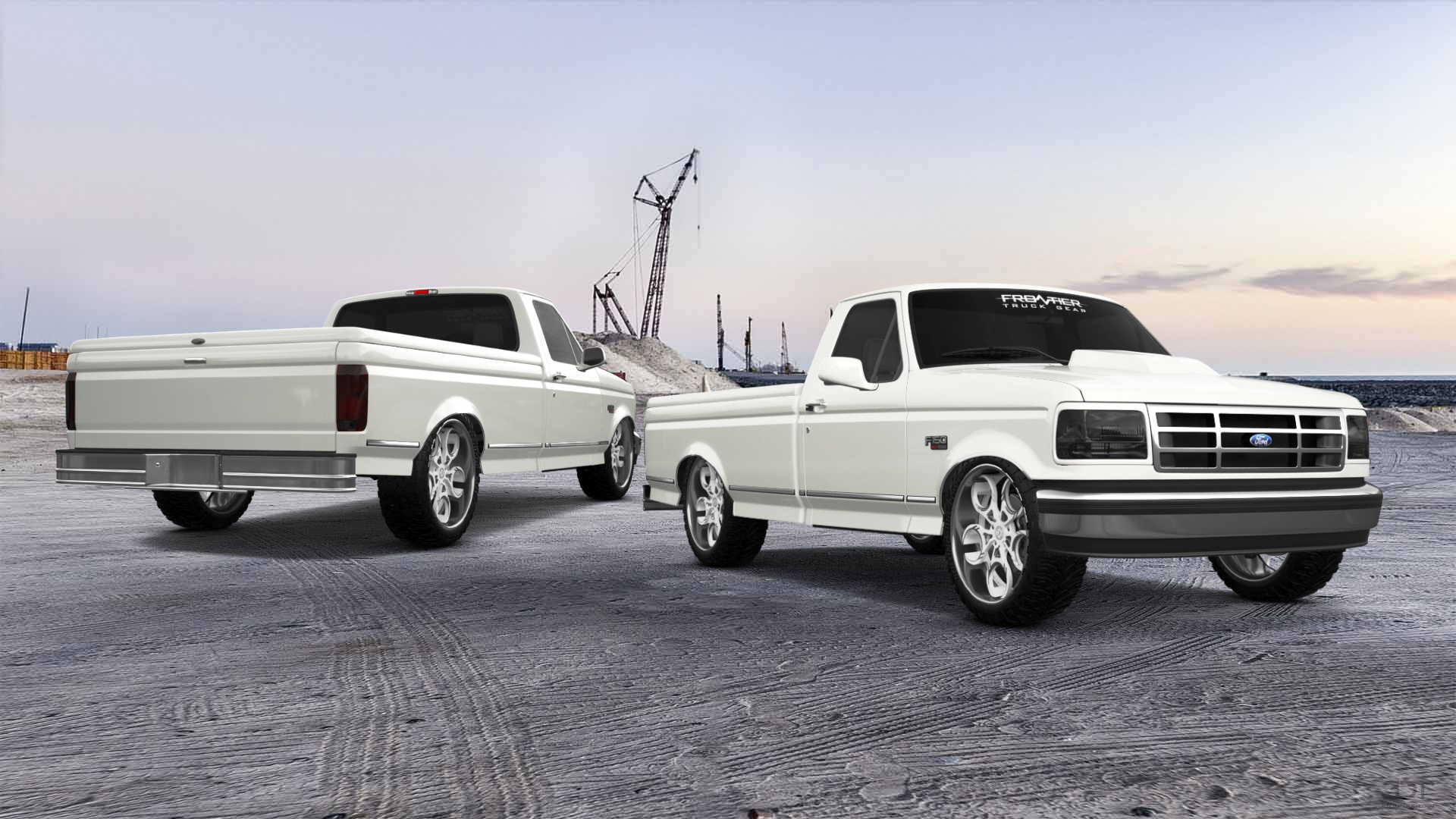 Ford F-150 Regular Cab 2 Door pickup truck 1992