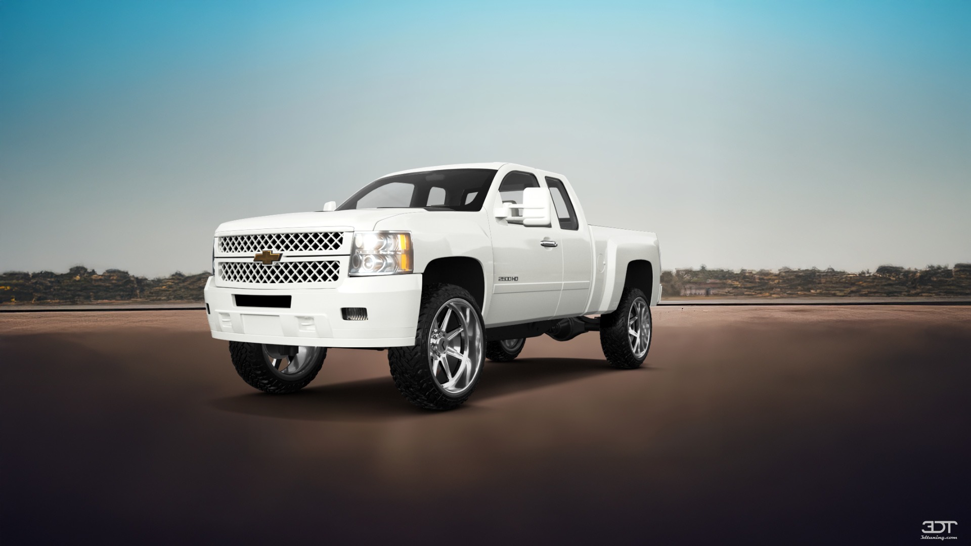 Chevrolet Silverado 2500 HD Extended Cab Pickup Truck 2007 tuning