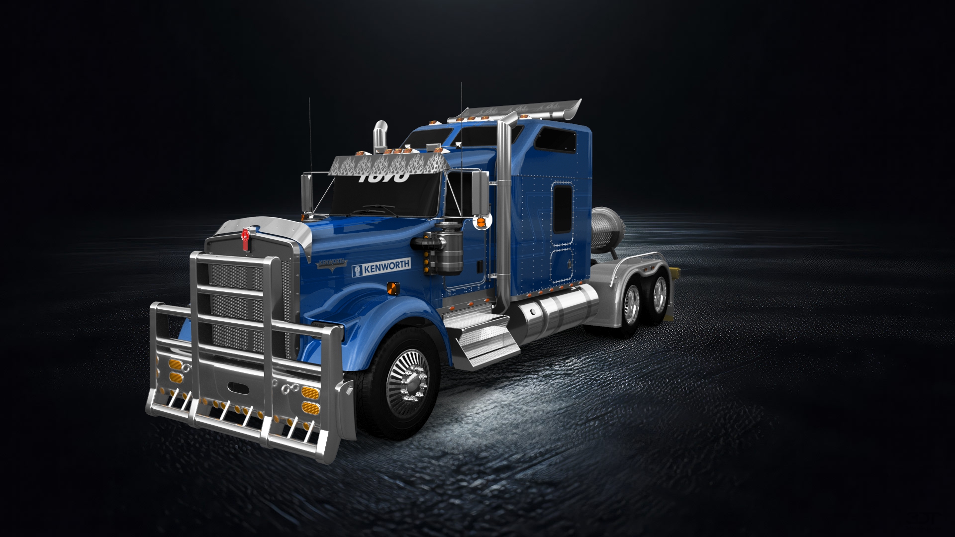 Kenworth W900 Sleeper Cab Truck 2015