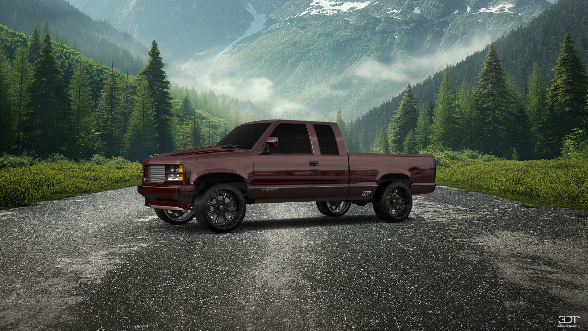 Chevrolet K2500 Extended Cab Pickup 1989