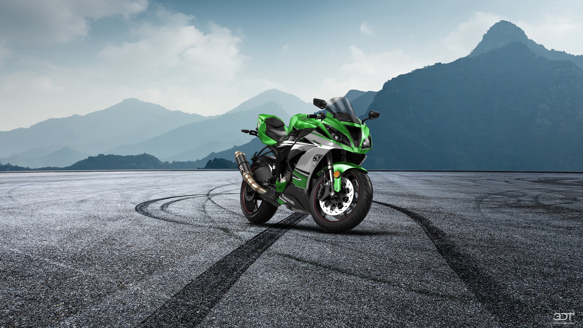 Kawasaki Ninja ZX 6R Sport Bike 2015