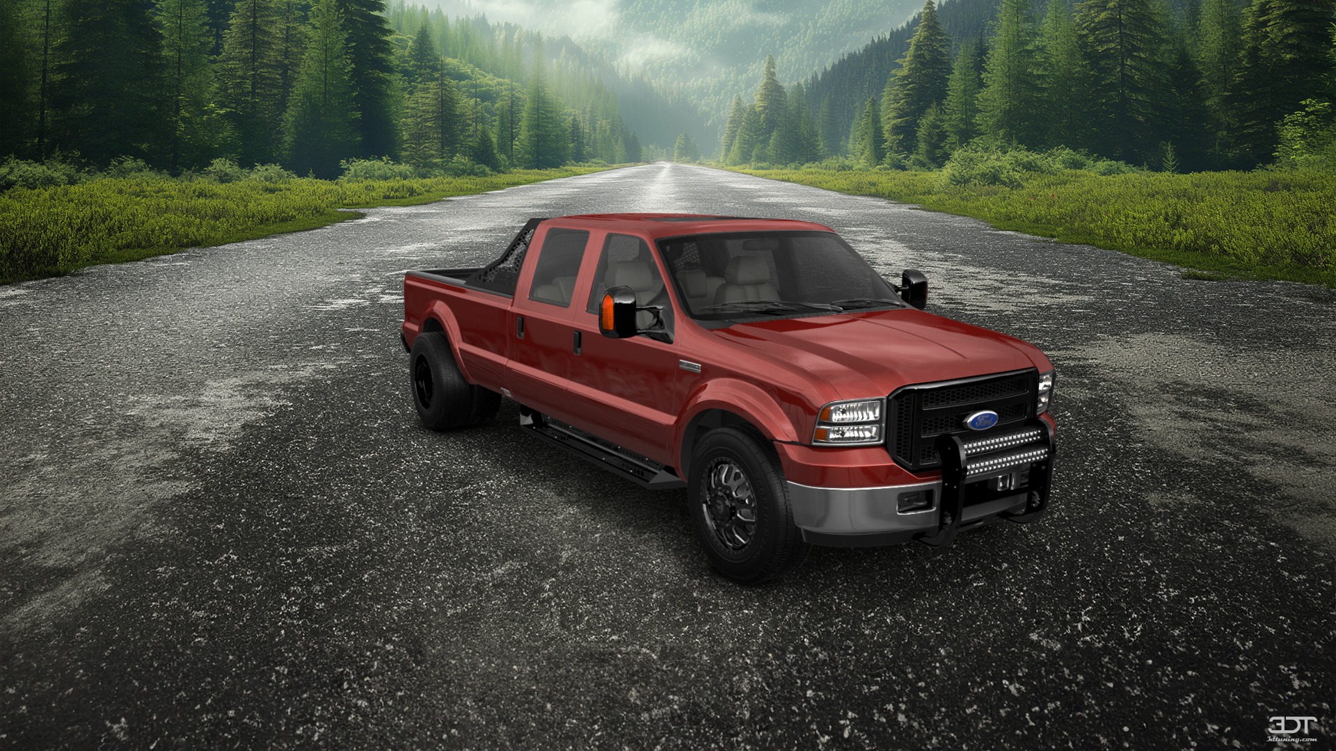 Ford F-350 DRW 4 Door pickup truck 1999 tuning