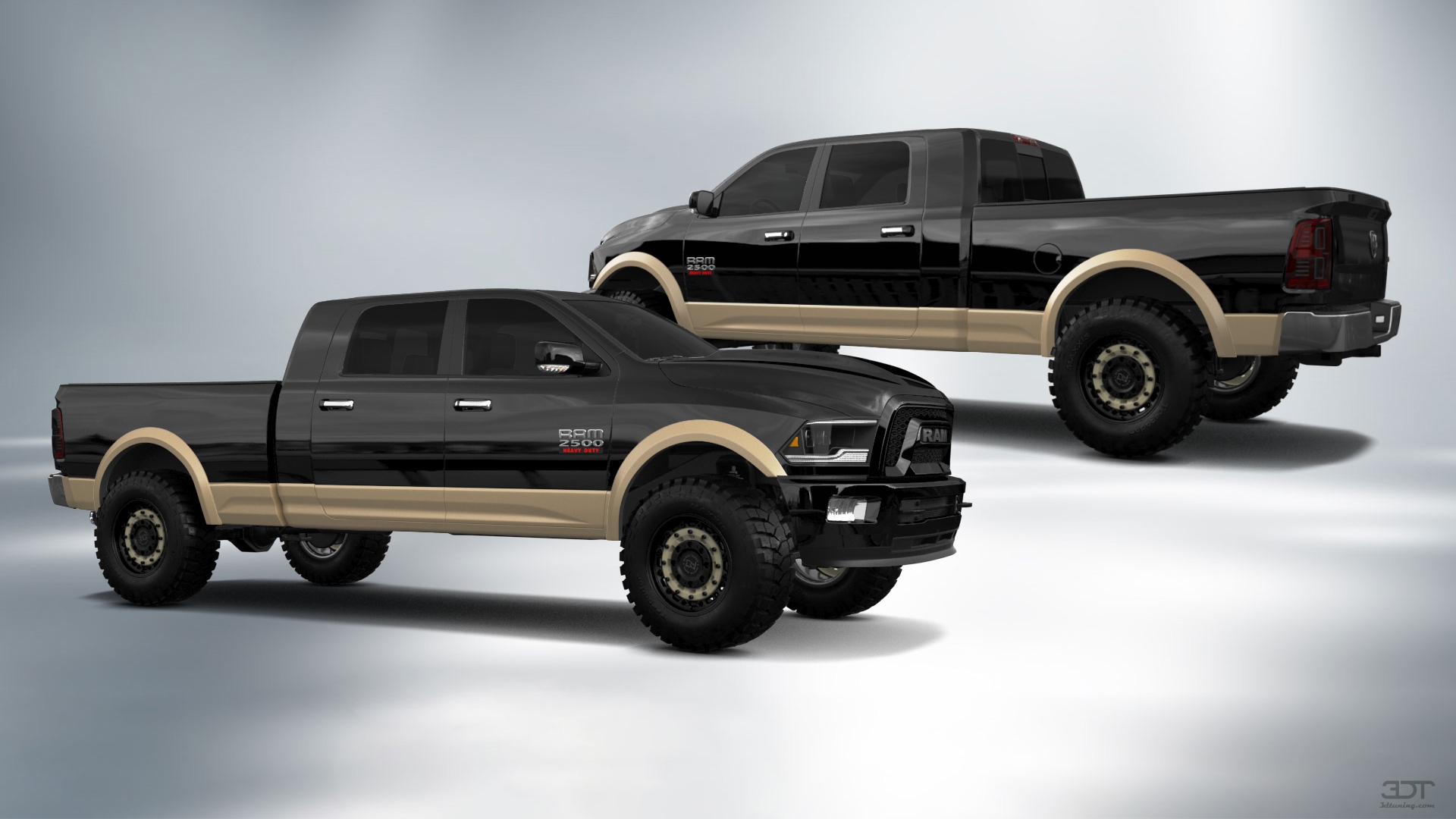 Dodge Ram 2500 Mega Cab 6.4 ft box 4 Door pickup truck 2010