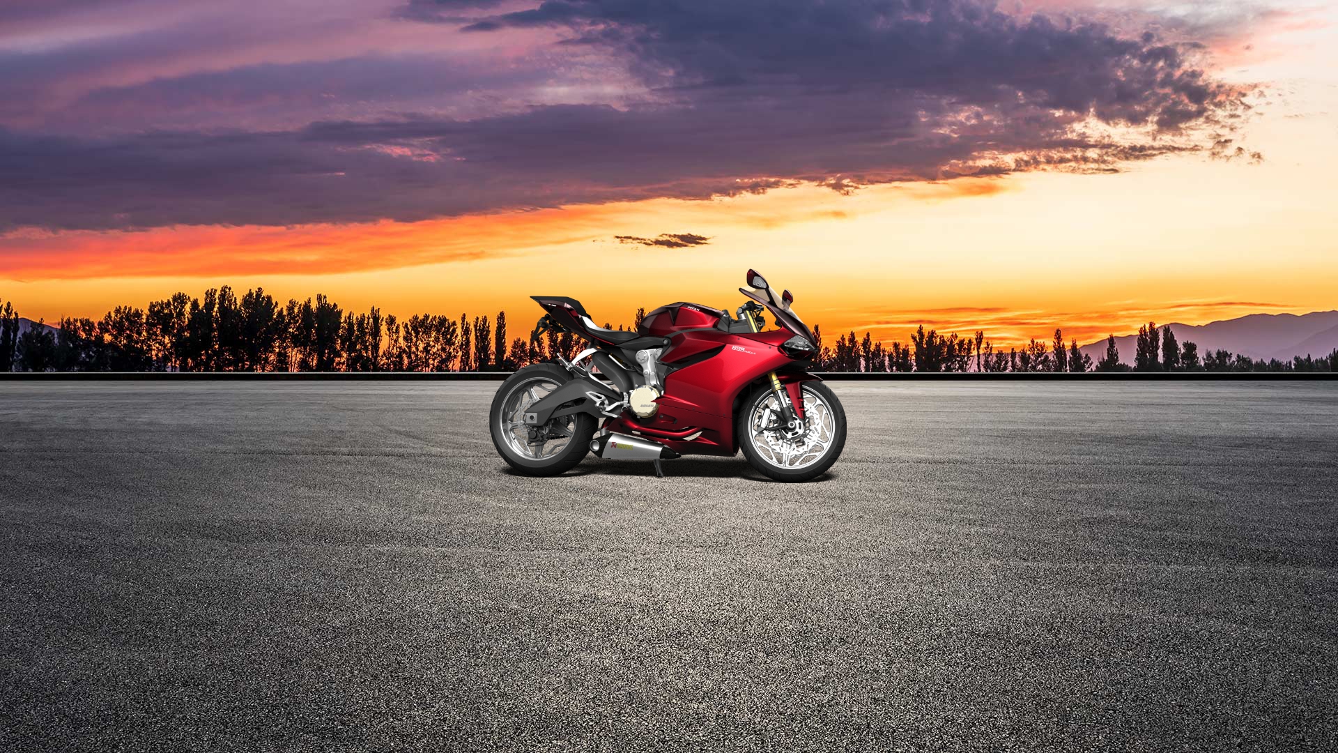 Ducati 899 Panigale Sport Bike 2015
