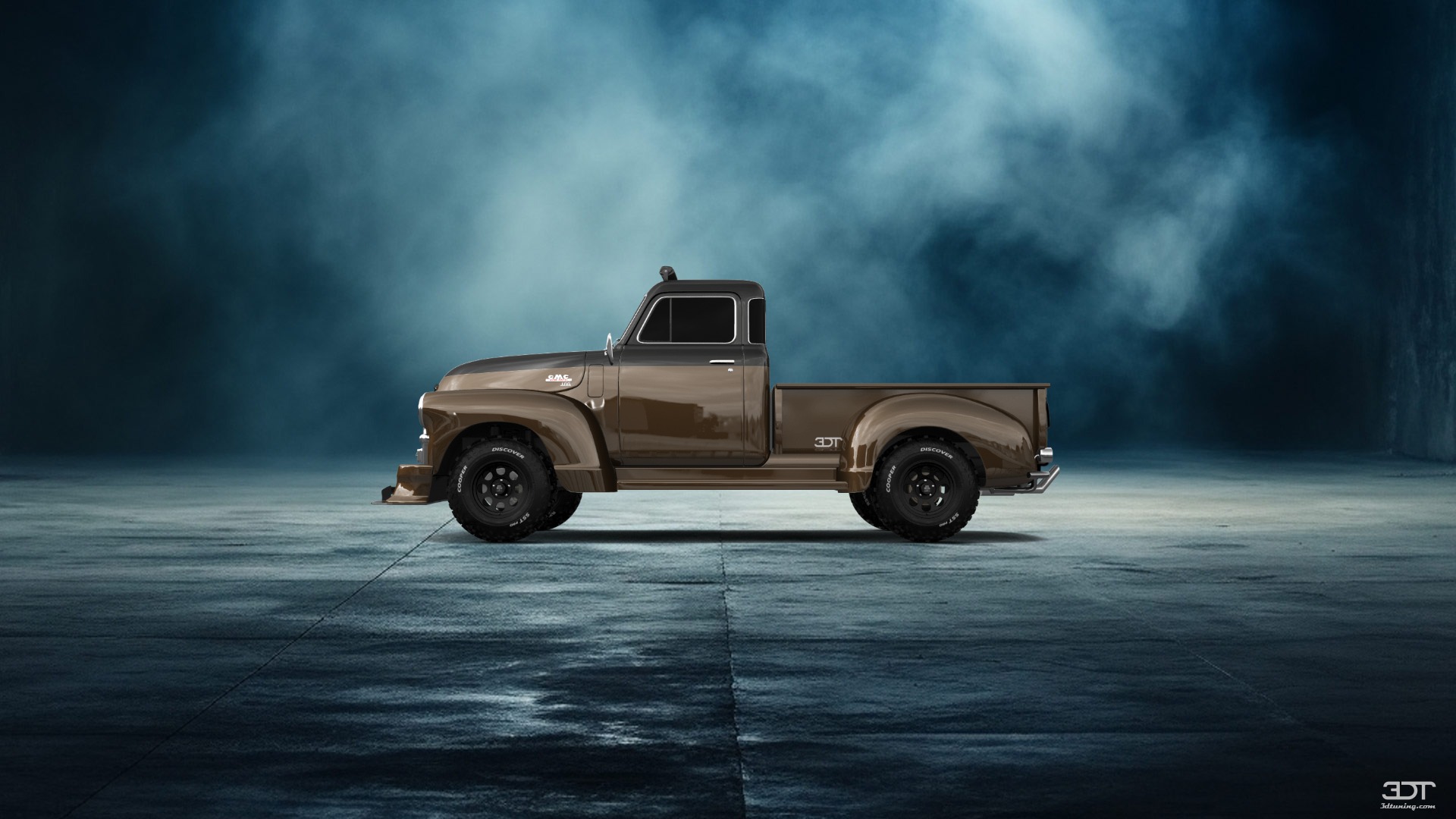 GMC 100 Stepside 2 Door pickup truck 1954 tuning