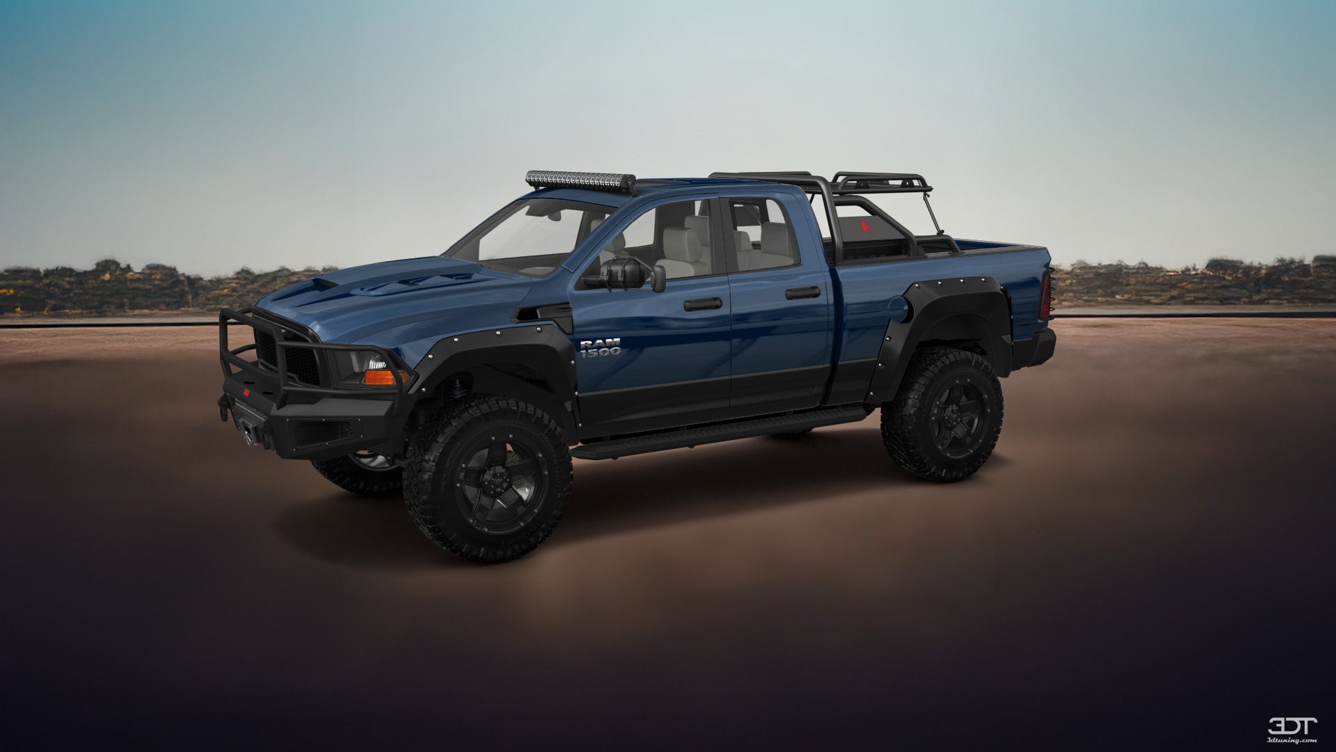 Dodge Ram 1500 6.4' box Extended Cab 4 Door pickup truck 2009 tuning