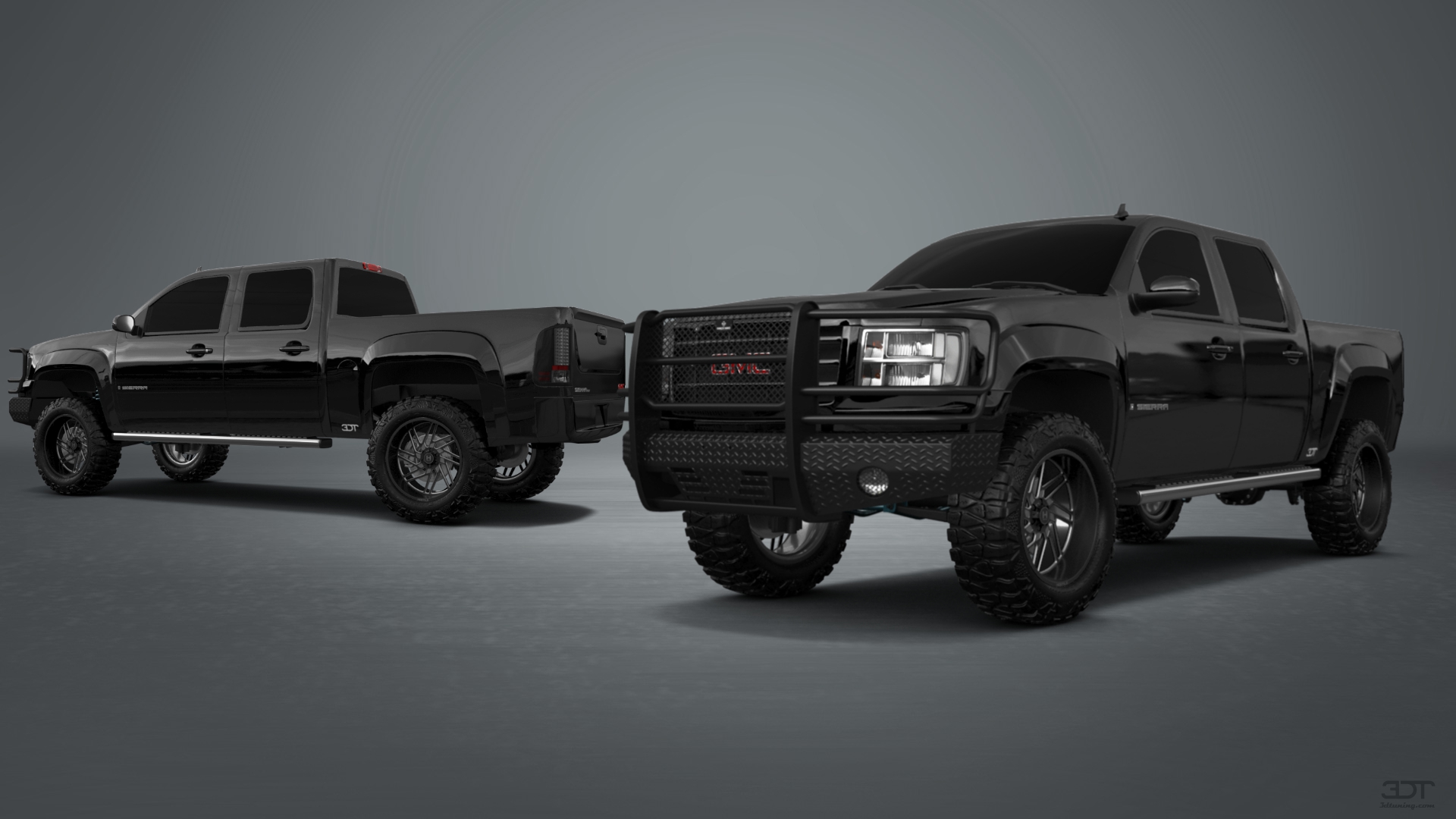 GMC Sierra 1500 Crew Cab 5.8 ft box 4 Door pickup truck 2007