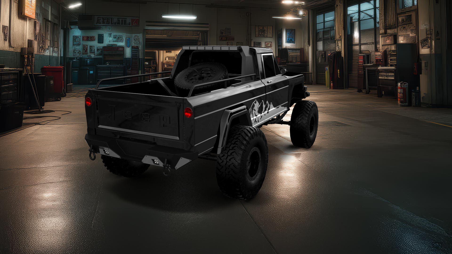 Jeep Gladiator SJ 2 Door pickup truck 1988 Images