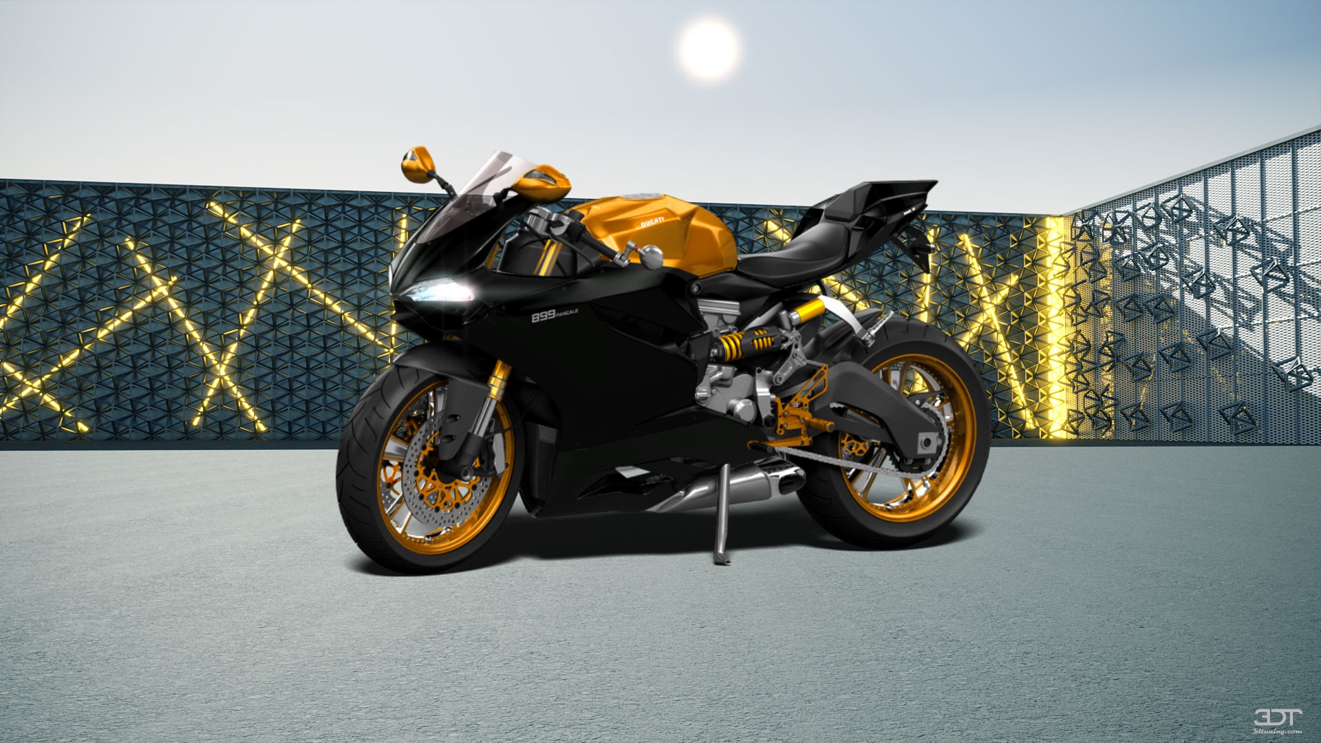 Ducati 899 Panigale Sport Bike 2015 Images