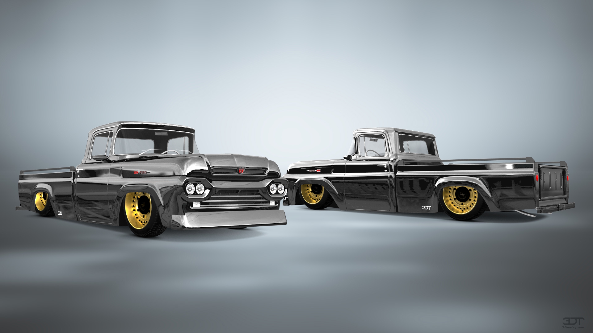 Ford F-100 2 Door pickup truck 1960