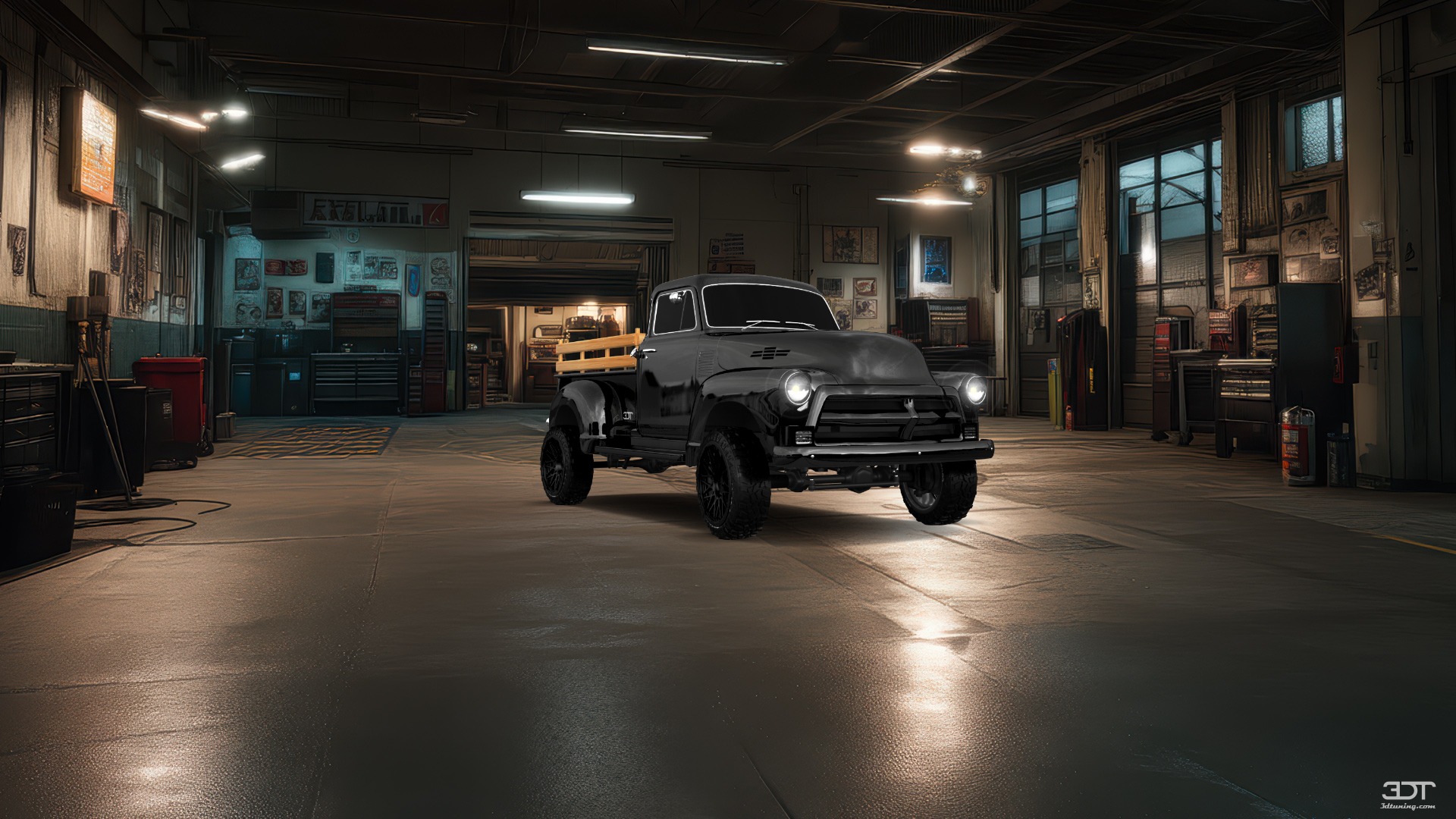 Chevrolet 3100 2 Door pickup truck 1954 tuning