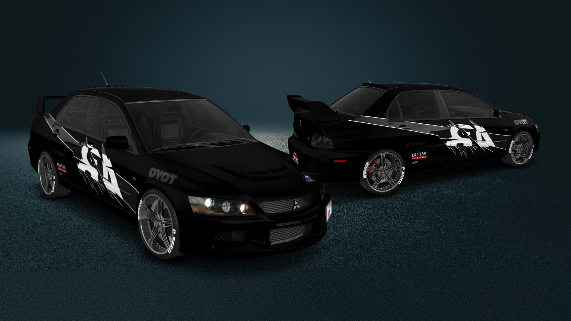 Tuning Mitsubishi Lancer Evo IX 4 Door Saloon 2005