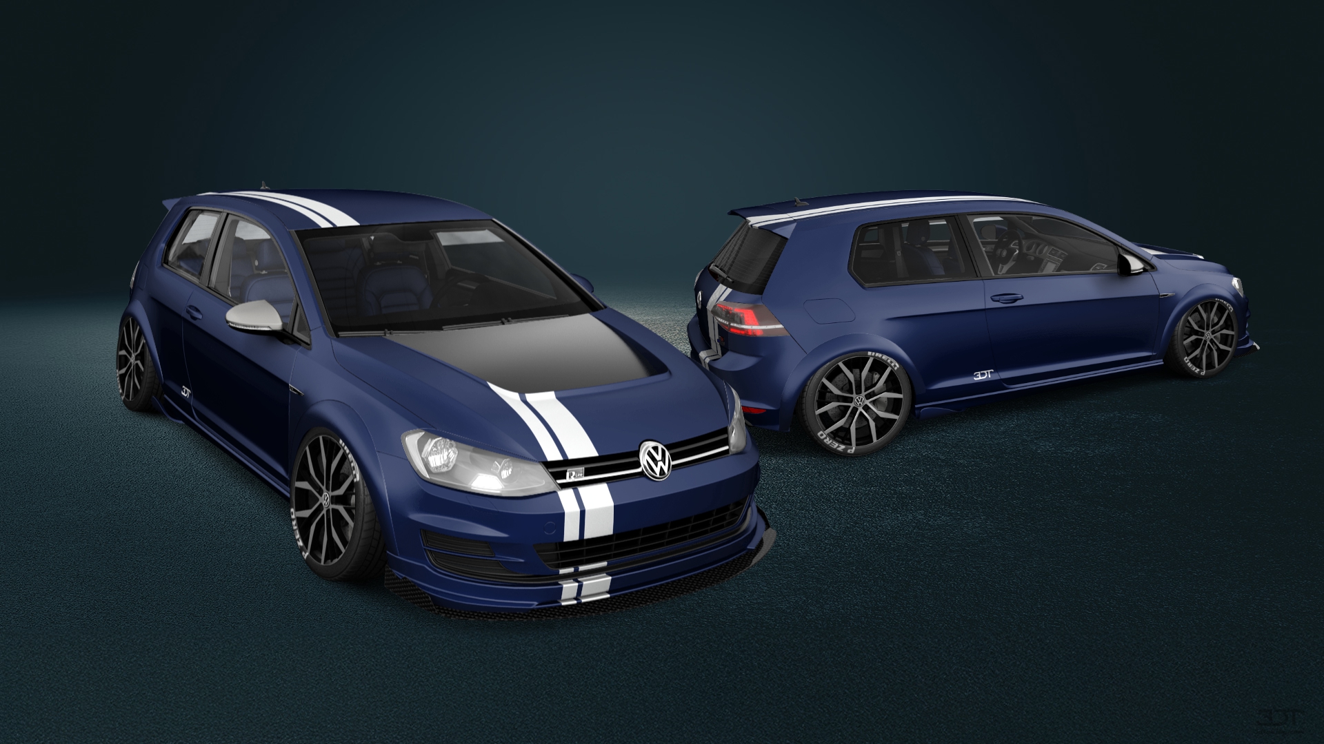 Volkswagen Golf 7 3 Door Hatchback 2013 tuning