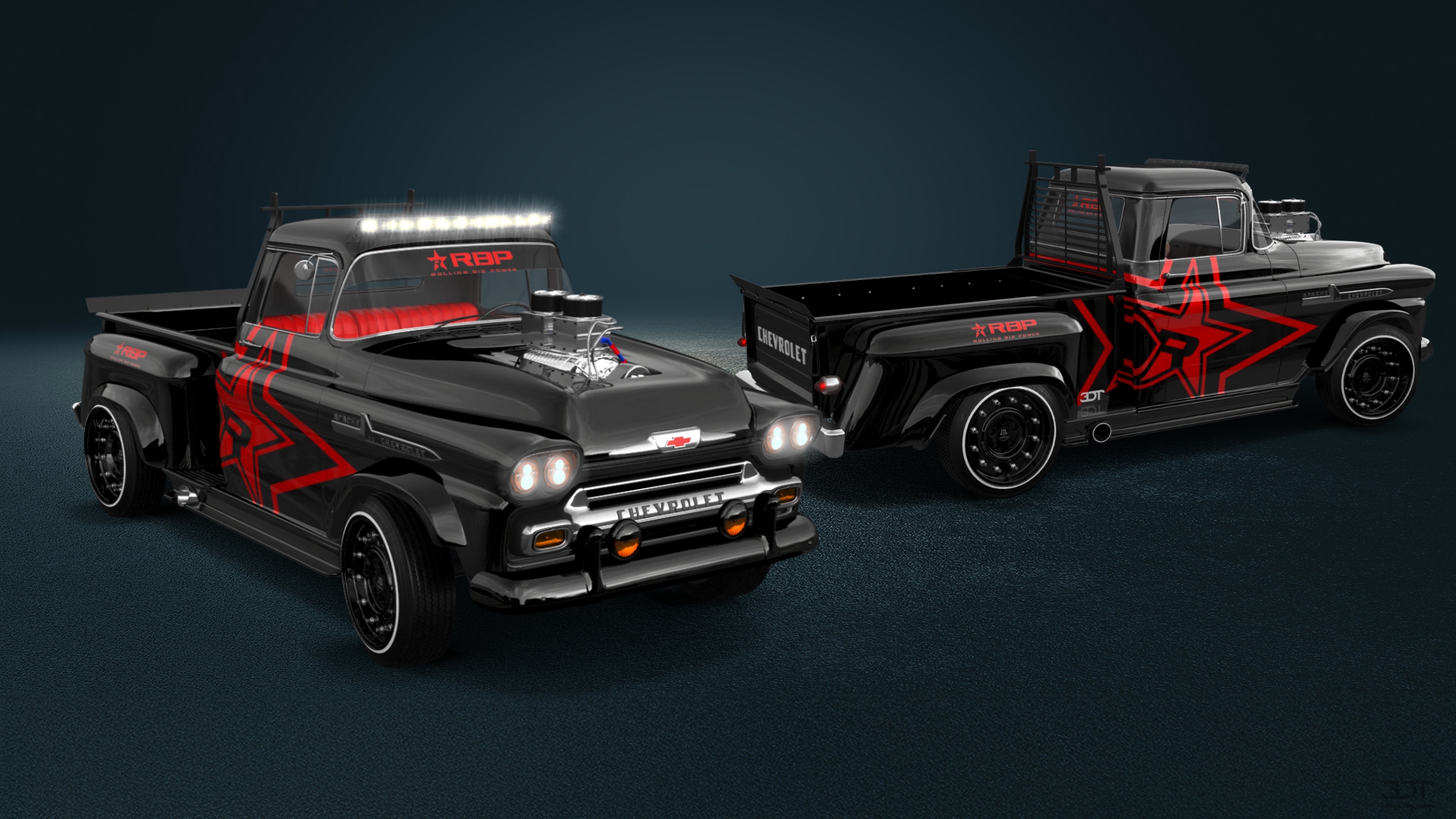 Chevrolet Apache Stepside 2 Door pickup truck 1959